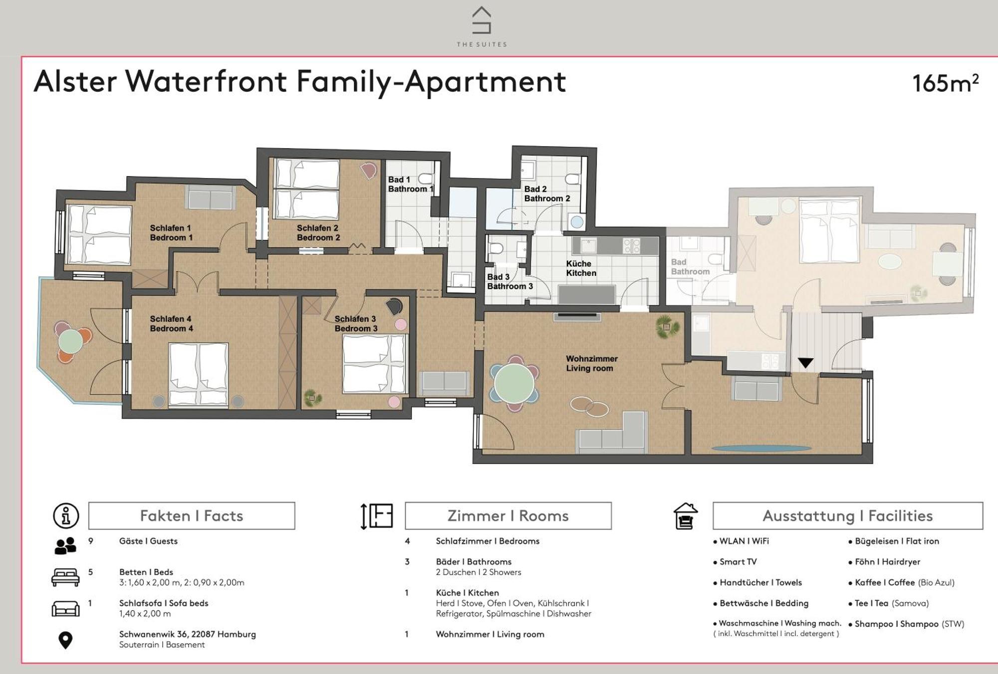 The Suites Alster Waterfront Family Apartments Hamburg Kültér fotó